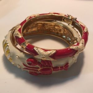 J. Crew Vintage Enamel Bracelets